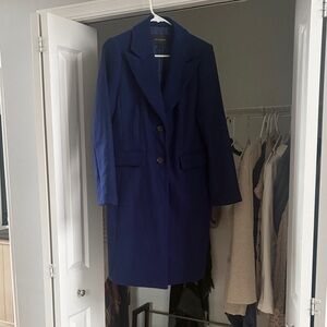 Banana Republic Royal Blue Trench Coat